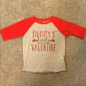 Valentine Boys Size 4 Shirt EUC